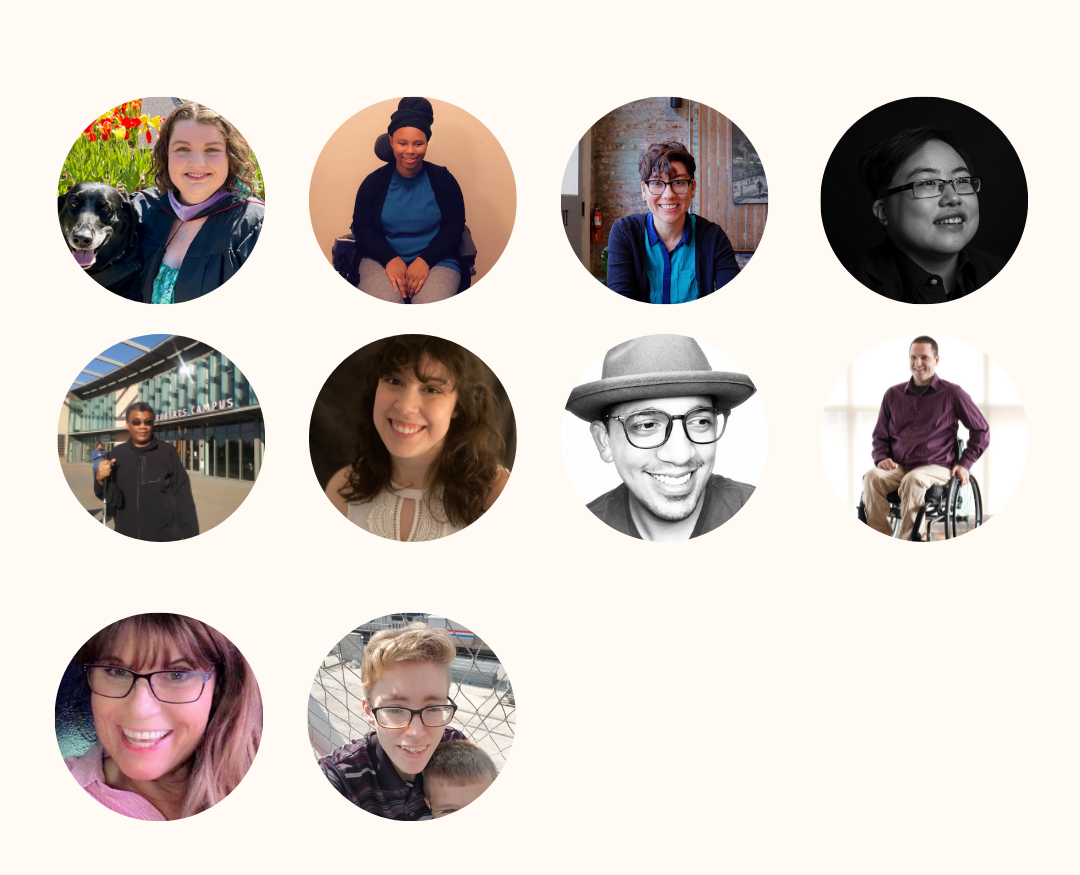 Headshots of Inclusive Design CounciI members